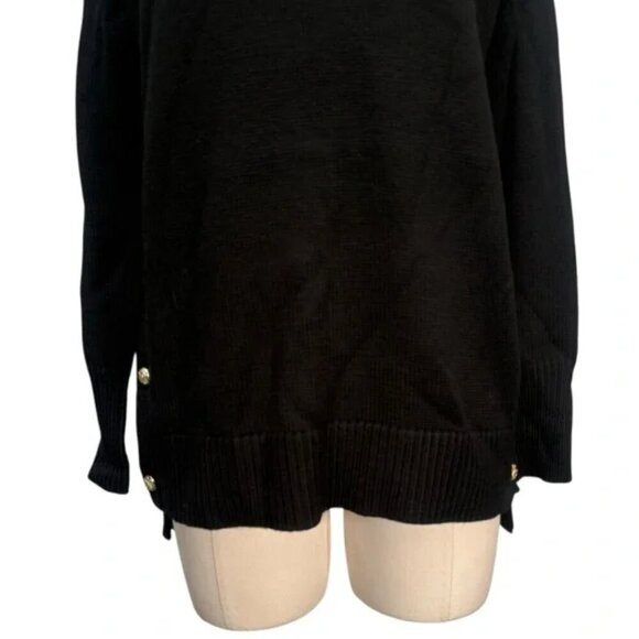 Tuckernuck Sophia Oversized Ribbed Knit Turtle Neck Sweater Size XS - Picture 9 of 12
